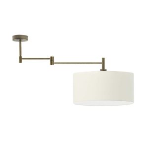 Stylowa lampa sufitowa RANGUN Stare Złoto – Ecru 870690 Stylowa lampa sufitowa RANGUN Stare Złoto – Ecru 870690