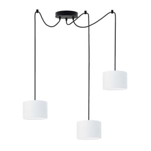 Stylowa lampa sufitowa WAIKIKI W3 Czarny – Biały 879969 Stylowa lampa sufitowa WAIKIKI W3 Czarny – Biały 879969