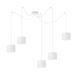Stylowa lampa sufitowa WAIKIKI W5 Biały – Biały 883611 Stylowa lampa sufitowa WAIKIKI W5 Biały – Biały 883611