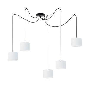Stylowa lampa sufitowa WAIKIKI W5 Czarny – Biały 883550 Stylowa lampa sufitowa WAIKIKI W5 Czarny – Biały 883550