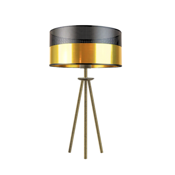 Stylowa lampka nocna ALTA GLAM STARE ZŁOTO 940865