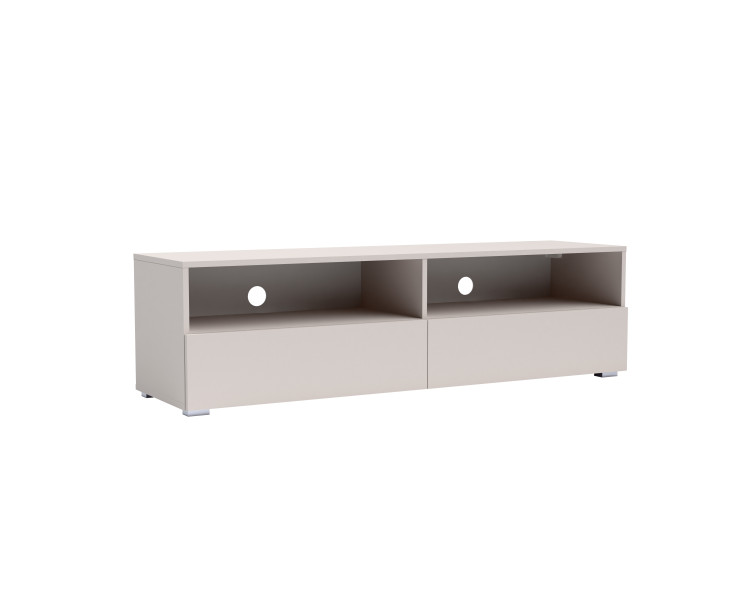Stylowa szafka RTV Tebris 150 cm w kolorze cashmere 662464