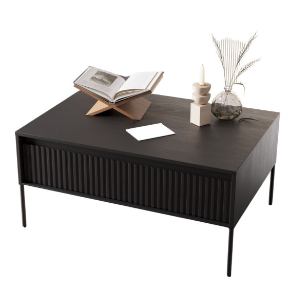 Stylowy stolik kawowy z szufladą do salonu FLORES 1004042