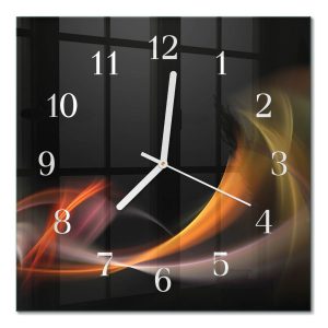 Stylowy zegar 30×30 Abstrakcja nowoczesny do salonu 1036605 Stylowy zegar 30×30 Abstrakcja nowoczesny do salonu 1036605