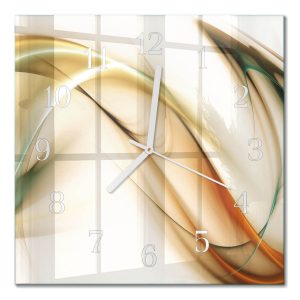 Stylowy zegar 30×30 Abstrakcja nowoczesny do salonu 1037618 Stylowy zegar 30×30 Abstrakcja nowoczesny do salonu 1037618