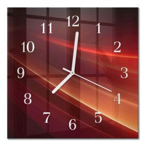 Stylowy zegar 30×30 Abstrakcja nowoczesny do salonu 1041844 Stylowy zegar 30×30 Abstrakcja nowoczesny do salonu 1041844