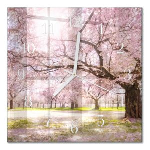 Stylowy zegar 30×30 Drzewa Wiśniowe zegar ścienny 1033069 Stylowy zegar 30×30 Drzewa Wiśniowe zegar ścienny 1033069