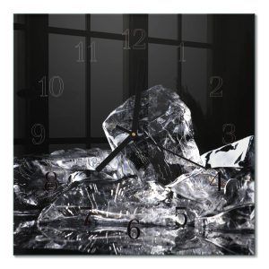 Stylowy zegar 30×30 Kostki Lodu nowoczesny na ścianę 1033830 Stylowy zegar 30×30 Kostki Lodu nowoczesny na ścianę 1033830