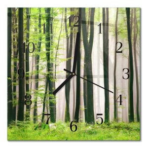 Stylowy zegar 30×30 Las zegar ścienny 1036330 Stylowy zegar 30×30 Las zegar ścienny 1036330