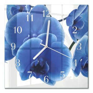 Stylowy zegar 30×30 Orchidea cichy mechanizm salon 1041683 Stylowy zegar 30×30 Orchidea cichy mechanizm salon 1041683