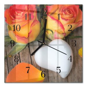Stylowy zegar 30×30 Serce design na ścianę 1033153 Stylowy zegar 30×30 Serce design na ścianę 1033153