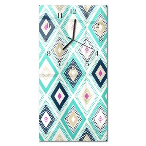 Stylowy zegar 30×60 Diamenty nowoczesny do salonu 1041043 Stylowy zegar 30×60 Diamenty nowoczesny do salonu 1041043