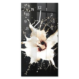 Stylowy zegar 30×60 Kwiat nowoczesny do salonu 1041950 Stylowy zegar 30×60 Kwiat nowoczesny do salonu 1041950