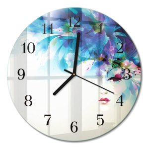 Stylowy zegar fi30 Abstrakcja design na ścianę 1042293 Stylowy zegar fi30 Abstrakcja design na ścianę 1042293