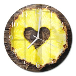 Stylowy zegar fi30 Ananas cichy mechanizm salon 1035077 Stylowy zegar fi30 Ananas cichy mechanizm salon 1035077