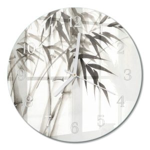 Stylowy zegar fi30 Bambus design na ścianę 1038387 Stylowy zegar fi30 Bambus design na ścianę 1038387