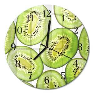 Stylowy zegar fi30 Kiwi dekoracyjny na ścianę 1035440 Stylowy zegar fi30 Kiwi dekoracyjny na ścianę 1035440