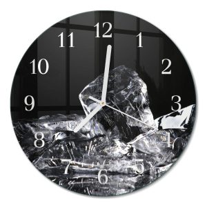 Stylowy zegar fi30 Kostki Lodu nowoczesny na ścianę 1032722 Stylowy zegar fi30 Kostki Lodu nowoczesny na ścianę 1032722