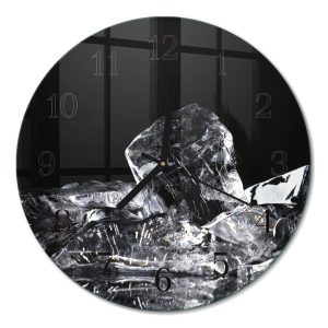 Stylowy zegar fi30 Kostki Lodu nowoczesny na ścianę 1032454 Stylowy zegar fi30 Kostki Lodu nowoczesny na ścianę 1032454