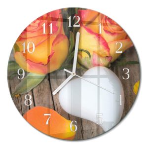 Stylowy zegar fi30 Serce design na ścianę 1033187 Stylowy zegar fi30 Serce design na ścianę 1033187