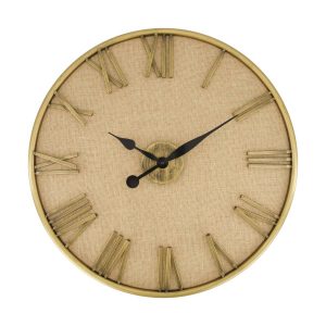 Stylowy Zegar Ścienny 60 cm z Metalową Ramą 718697