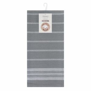 Stylowy zestaw ścierek RUBI 50×70 srebrne 687230 Stylowy zestaw ścierek RUBI 50×70 srebrne 687230