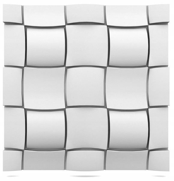 Styropianowe Panele Ścienne 3D 60X60 Rubik 753805