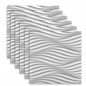 Styropianowe Panele Ścienne 3D 60X60 Wiatr 6Szt. 713565