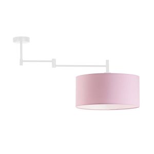 Subtelna lampa sufitowa do wnętrz pastelowych RANGUN Biały – Jasny Różowy 870745 Subtelna lampa sufitowa do wnętrz pastelowych RANGUN Biały – Jasny Różowy 870745