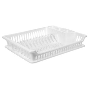 Suszarka na naczynia biała 46x37x8,5 cm 782250 Suszarka na naczynia biała 46x37x8,5 cm 782250