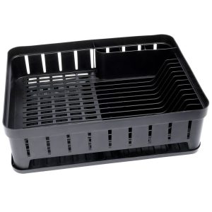 Suszarka na naczynia czarna 39,5x31x12 cm 782247 Suszarka na naczynia czarna 39,5x31x12 cm 782247