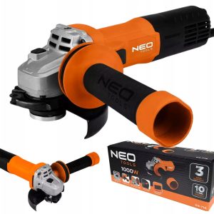 Szlifierka kątowa kątówka 1000W, 125mm regulacja obrotów NEO 384362 Szlifierka kątowa kątówka 1000W, 125mm regulacja obrotów NEO 384362