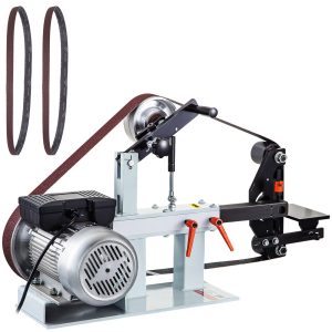 Szlifierka taśmowa 2×82″ 1.5kW 3w1 stalowa do metalu drewna ostrzenie noży 1002170 Szlifierka taśmowa 2×82″ 1.5kW 3w1 stalowa do metalu drewna ostrzenie noży 1002170