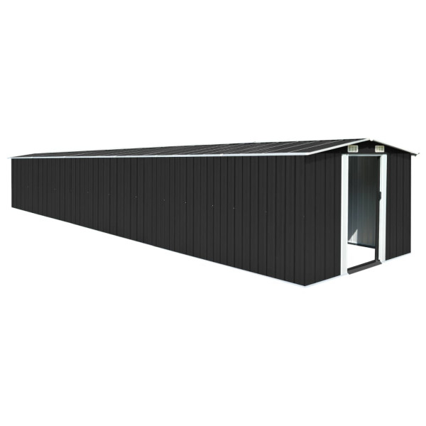 Szopa Antracyt 257 x 779 x 181 cm Stal vidaXL 754359