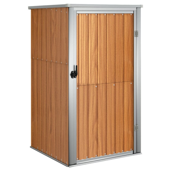 Szopa Brąz 88 x 89 x 161 cm Stal vidaXL 507831