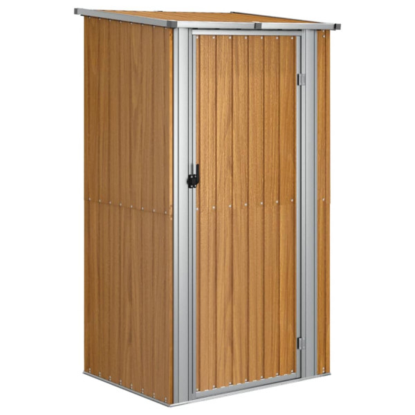 Szopa Brąz Stal vidaXL 507835