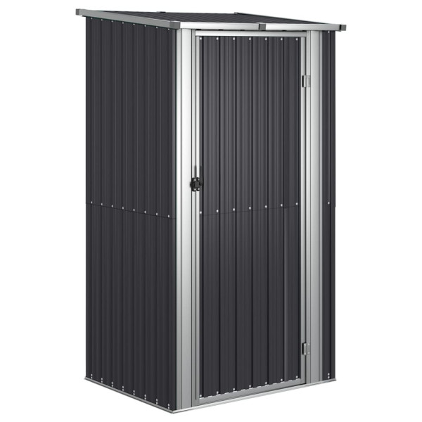 Szopa ogrodowa, antracyt, 118,5x97x209,5 cm, stal galwanizowana 617596