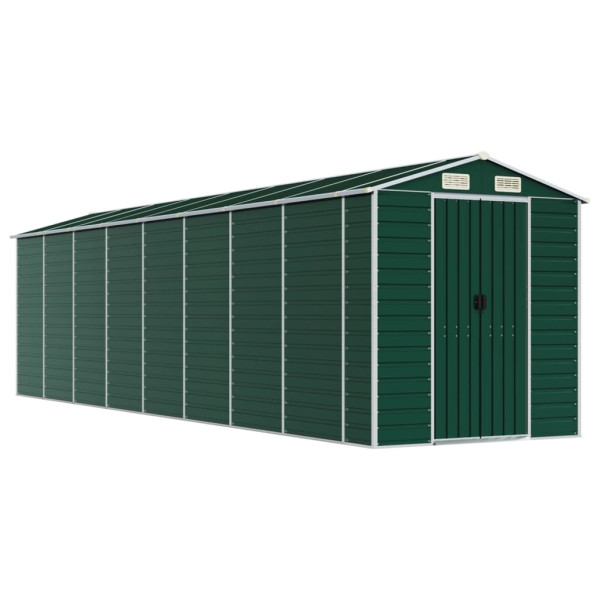 Szopa ogrodowa Zielony 191 x 725 x 198 cm Stal vidaXL 676974