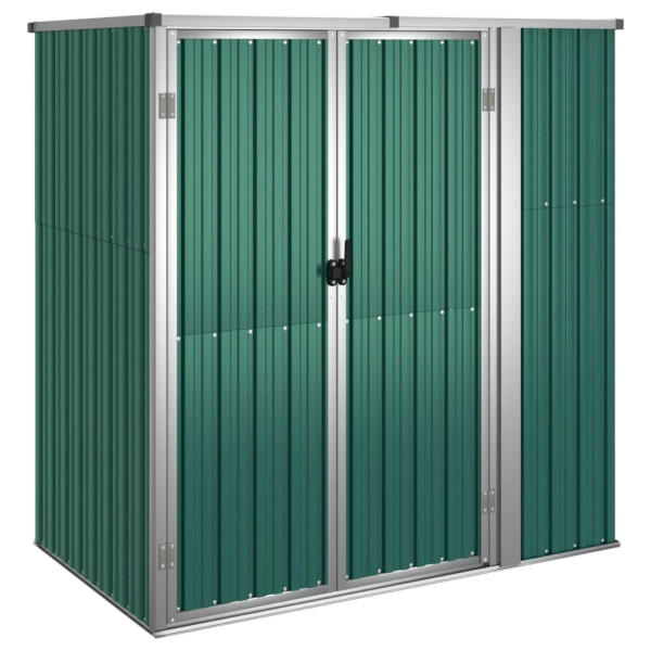 Szopa Zielony 161 x 89 x 161 cm Stal vidaXL 507860