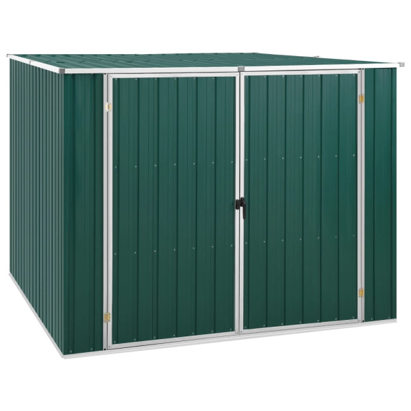 Szopa Zielony Stal vidaXL 507820