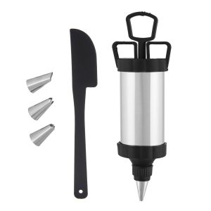 Szpryca do kremu z 4 końcówkami 207156 Szpryca do kremu z 4 końcówkami 207156
