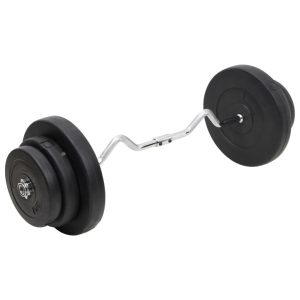 Sztanga Stal Łamany gryf vidaXL 470885 Sztanga Stal Łamany gryf vidaXL 470885