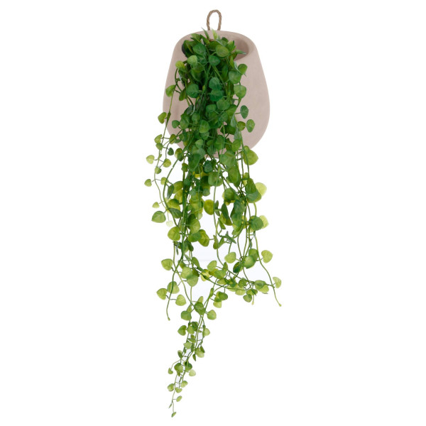 Sztuczn bluszcz w wiszącej doniczce, 58 cm 146032