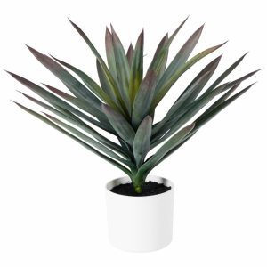 Sztuczna agawa w doniczce 50 cm – dekoracyjna roślina do wnętrz i ogrodów 991763 Sztuczna agawa w doniczce 50 cm – dekoracyjna roślina do wnętrz i ogrodów 991763
