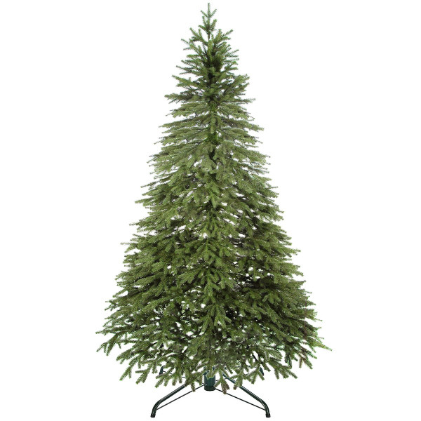 Sztuczna choinka 220 cm świerk kaukaski PE drzewko 347591