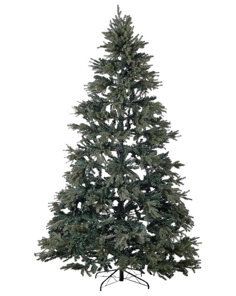 Sztuczna choinka 240 cm zielona z podstawą 302178
