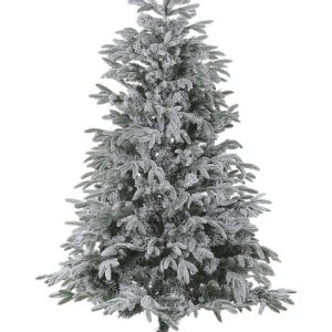 Sztuczna choinka biała ośnieżona 210 baza 302164