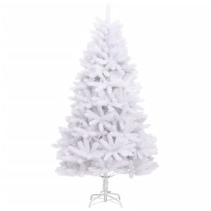 Sztuczna choinka Biały 240 cm vidaXL 401717