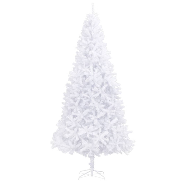 Sztuczna choinka Biały 300 x 155 cm vidaXL 375128