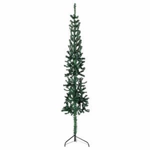 Sztuczna choinka połówka Zielony 150 cm vidaXL 401698 Sztuczna choinka połówka Zielony 150 cm vidaXL 401698